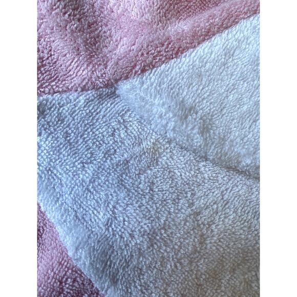 Vintage Carters Pink Girl Duck Terry Cloth Hooded Top 24 mo - Picture 5 of 9